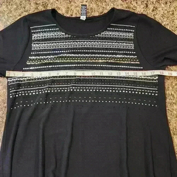 NEW NWT Alfani Petite Embellished Shift Dress, Size P/L; RETAIL $99.50 - Picture 2 of 7